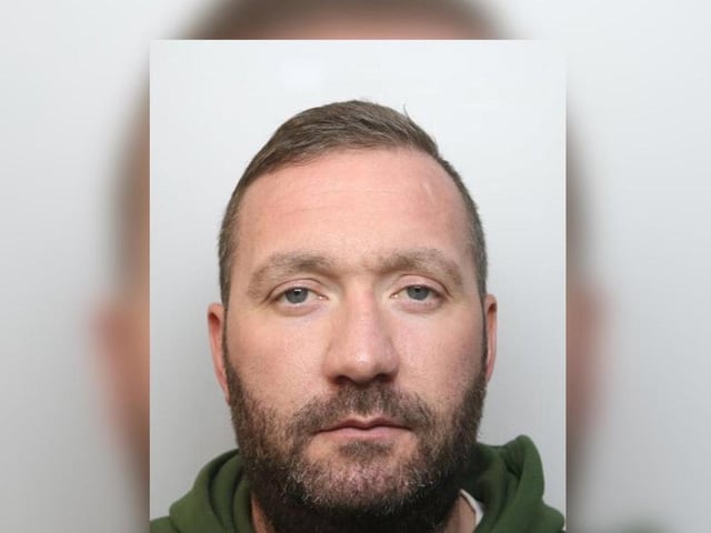 The bully from Corby, who left his former partner with a black eye and terrified in her own home, was jailed for 18 months after admitting two counts of assault occasioning ABH and and three assaults.