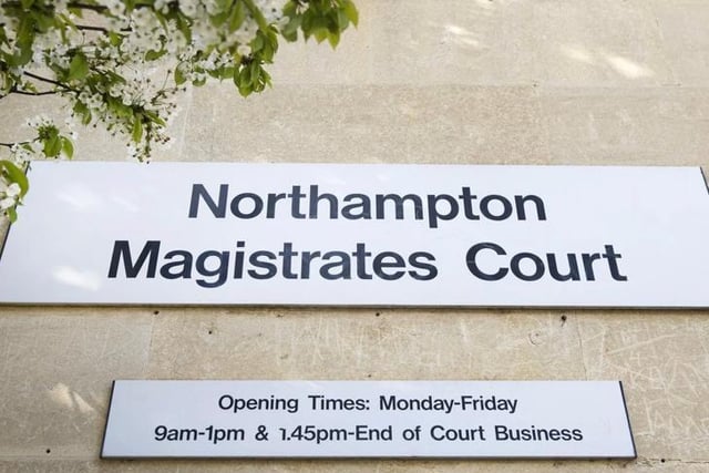 The 19-year-old old was sent to prison for six weeks and given a restraining order for beating a woman in Burton Latimer. He was also ordered to pay 422 in costs and fees.