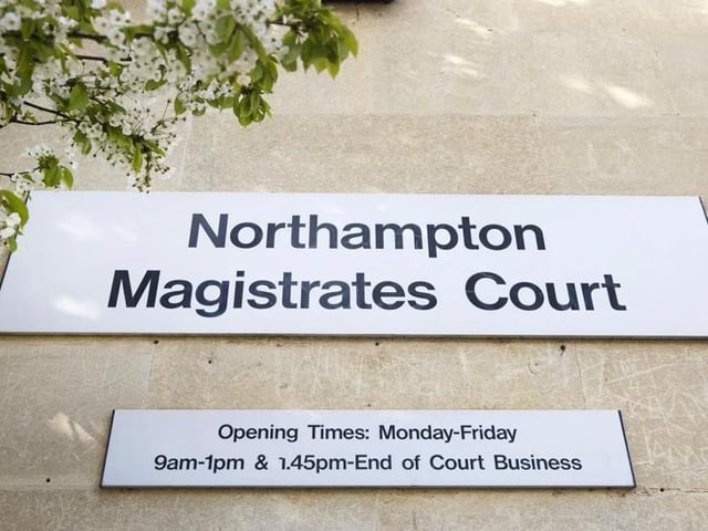 The 19-year-old old was sent to prison for six weeks and given a restraining order for beating a woman in Burton Latimer. He was also ordered to pay 422 in costs and fees.