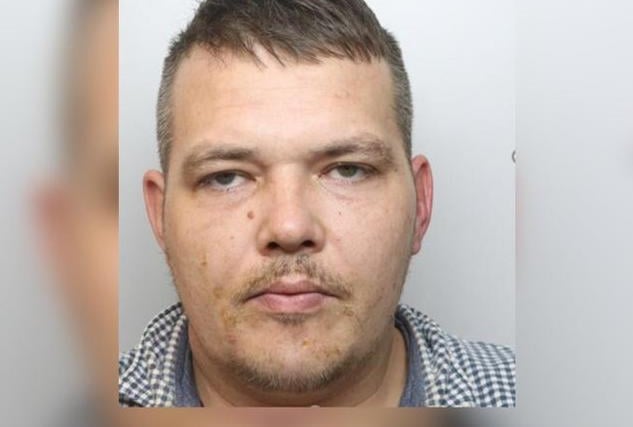 Along with his friend Gary Woods, James McLafferty, 37, of Crick Close, Corby, was jailed for four knifepoint robberies for a total of eight years and nine months.