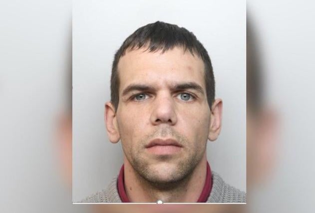 The 36-year-old, previously of Kettering, was jailed for seven years and four months, after robbing four small shops in Desborough, Brigstock, Broughton and Market Harborough within a seven-day period. His accomplice was James McLafferty.