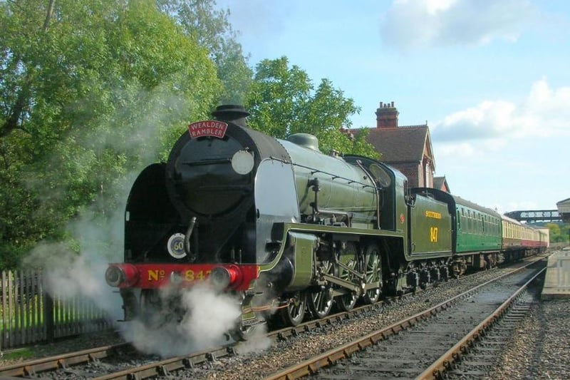 Children will love visiting this 1880's station in Uckfield, East Sussex, with steam engines on display, a museum and gift shop on a heritage railway line. Riding the train the 11 miles between Sheffield Park and East Grinstead in Sussex.is a great experience.
