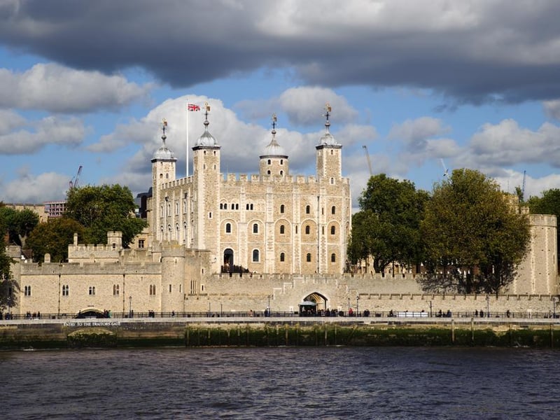In second place, the 900-year-old Tower of London houses the crown jewels as well as being infamous for holding many royal and notorious prisoners in the past, and has, over its time, been used as a royal residence, a prison, and an armoury to name a few.