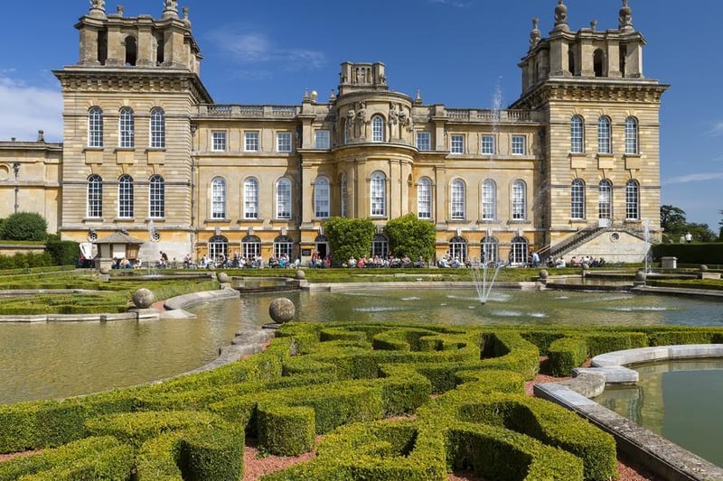 Blenheim Palace is the only non-royal country house in England to hold the title of a palace. It is the seat of the Dukes of Marlborough and was the birthplace of Sir Winston Churchill in 1874.