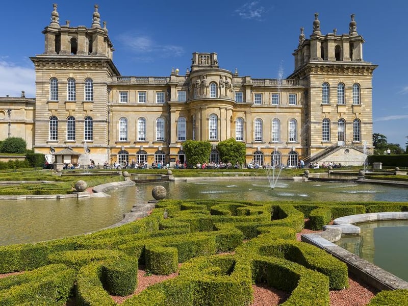 Blenheim Palace is the only non-royal country house in England to hold the title of a palace. It is the seat of the Dukes of Marlborough and was the birthplace of Sir Winston Churchill in 1874.