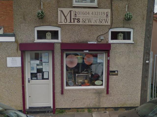 Mrs Sew 'n' Sew is hoping to reopen in the second week of June. While the shop has been closed, the sewers have been making face coverings which can be ordered at mrssew-n-sew-co.uk, with a 1 from each mask donated to a local NHS charity. Photo: Google