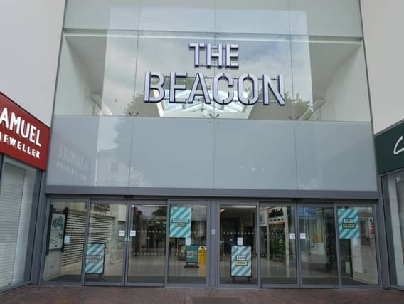 The Beacon shopping centre in Eastbourne