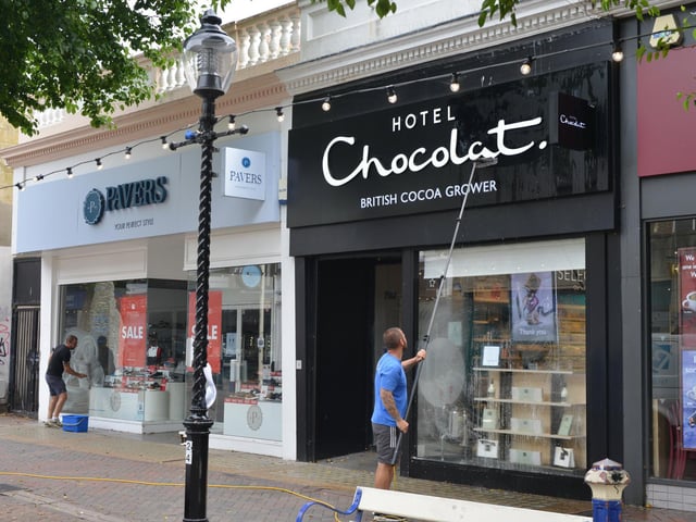 Outside Hotel Chocolat