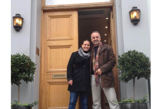John Merrigan and Danielle Morgan