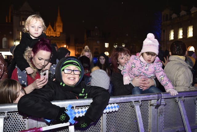 The last time residents were invited to the switch on