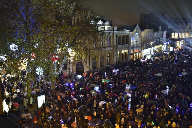 The last time residents were invited to the switch on