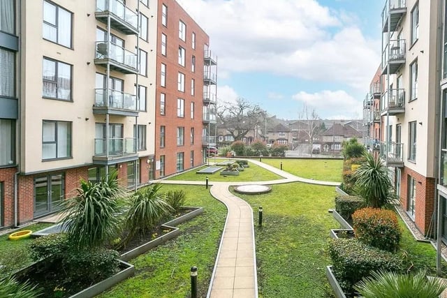 This 1-bedroom apartment has allocated parking
