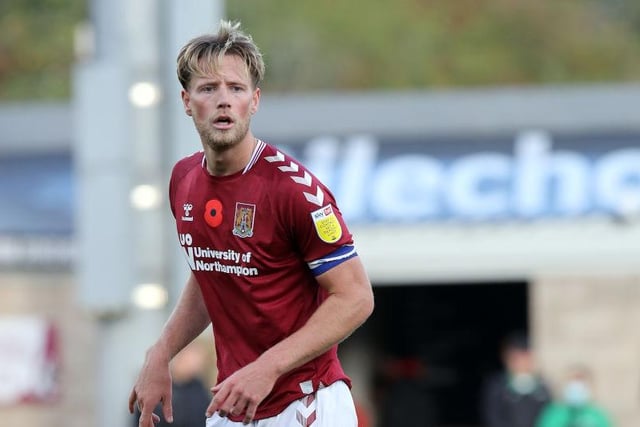 After a rocky opening 10 minutes when Cobblers survived a couple of scares, this was an extremely comfortable day at the office for Town's two centre-backs. Carlisle's forward players were given absolutely nothing to go on... 7.5