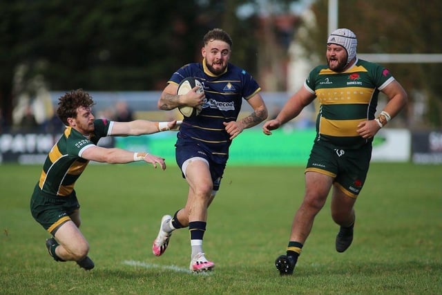 Action from Worthing' Raiders' 34-32 National two south win over Barnes at Roundstone Lane / Picture: Kieron Louloudis
