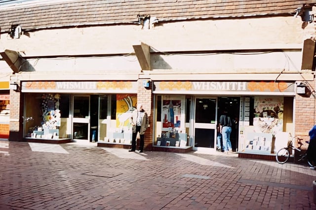 WHSmith has been a long standing feature in the town centre long before the square was covered over