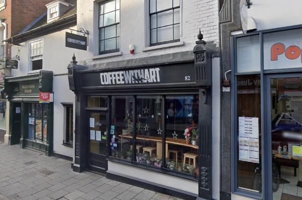 Situated in the High Street, Coffee With Art proved popular with many Bedford Today readers. It was created in early 2013 by two friends - Ian Tarvit and Michal Polak