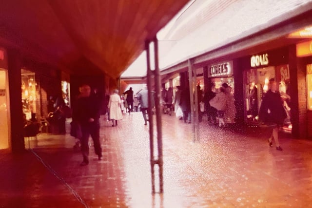 A flashback to how the shopping centre looked before its transformation
