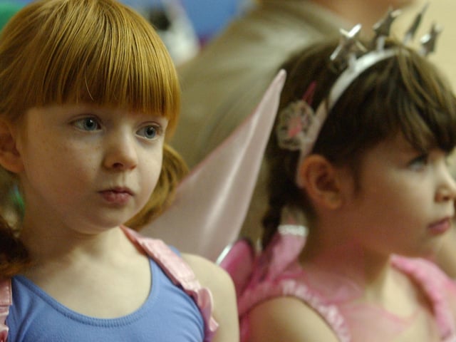 Sacred Heart primary pupils in Bretton, perform their christmas nativity for parents.