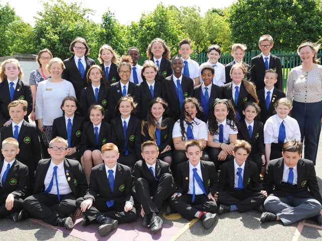 Ormiston Meadows primary school year 6 leavers Y617 EMN-170308-133643001