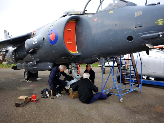 Tangmere Aviation Museum reopens. Pic S Robards SR2202021 SUS-220202-095559001