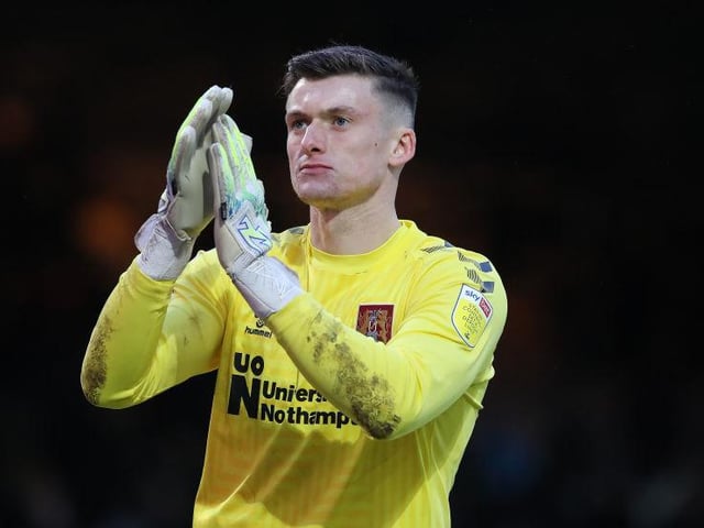 After two busy outings, he was pretty much a spectator at Vale Park. The hosts did register a couple of shots on target but they were both routine stops for Town's number one. Another clean sheet though, that's five in six and 15 for the campaign... 7