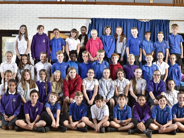 Orton Wistow primary school year 6 Y618 EMN-180630-003825009