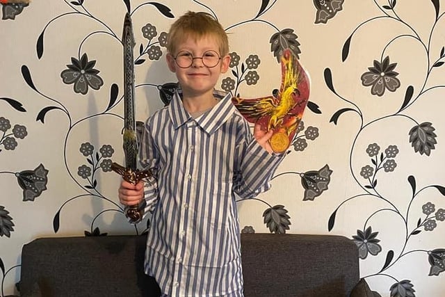 Brodie Belton, 6, as Prince Alfred from The Beast of Buckingham Palace