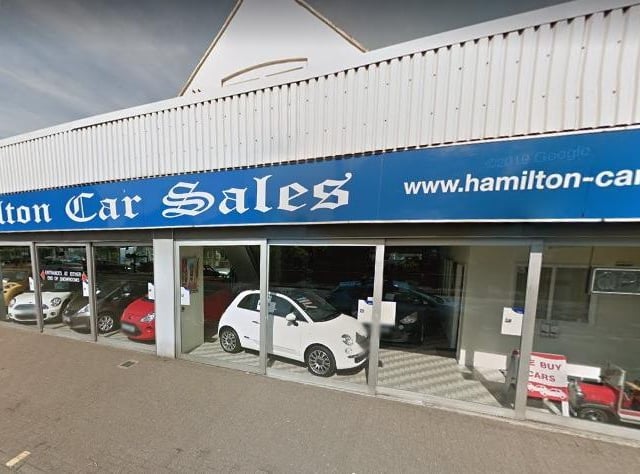 Hamilton Car Sales in Kingsley Park Terrace has a 4.8 out of five star rating from 107 Google reviews. The site closes at 5pm and can be contacted on 01604 626711. A reviewer said: "Don't go anywhere else to buy a car."