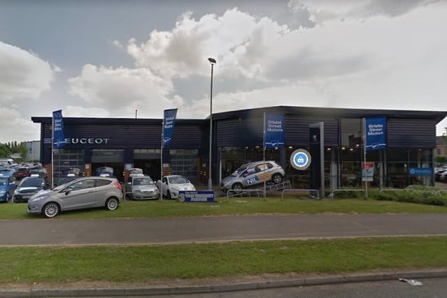 Bristol Street Motors Peugeot has a 4.3 out of five star rating from 221 Google reviews. The site closes at 6pm and can be contacted on 01604 553748. A reviewer said: "I had a test drive in it with no pressure to buy."