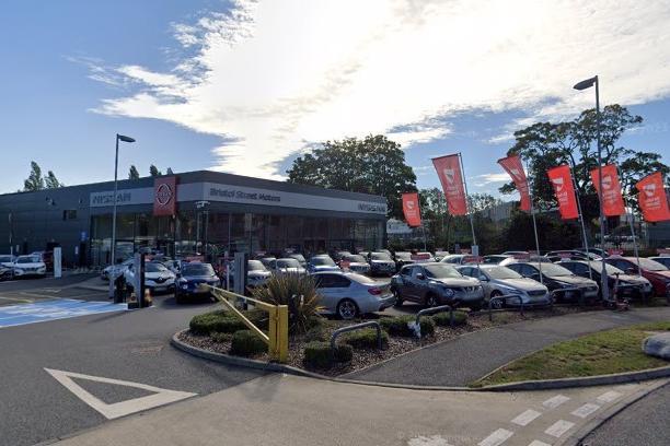 Bristol Street Motors Nissan has a 4.1 out of five star rating from 353 Google reviews. The site closes at 7pm and can be contacted on 01604 553285. A reviewer said: "Very thorough explanations of all the aspects of buying a car"