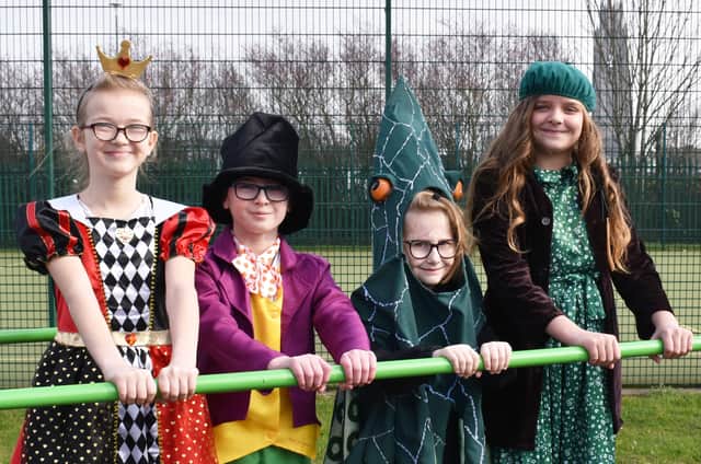 Pupils at Carlton Road Academy in Boston made a fantastic effort for World Book Day with these colourful costumes.