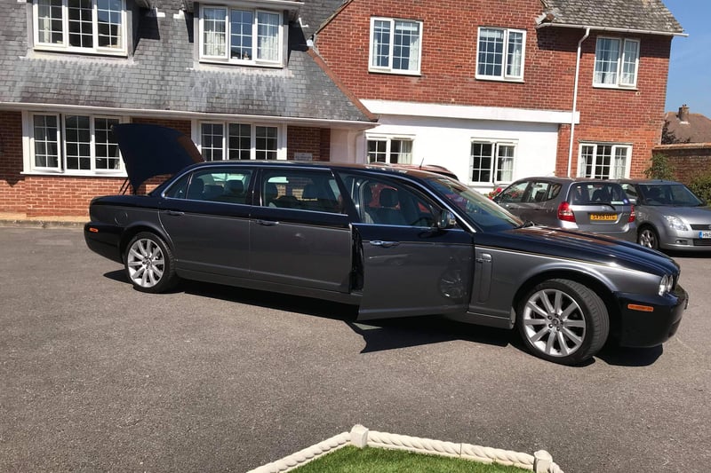 Residents from Oakland Grange care home in Littlehampton thoroughly enjoyed their ride in a limo for Elevenses at Arundel Lido