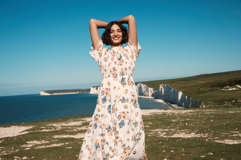 Pictures from New Look's photo shoot on Beachy Head. SUS-210618-133613001