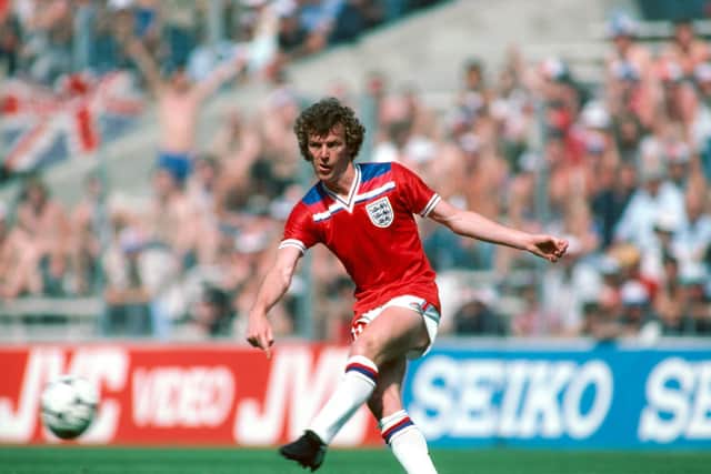 Graham Rix - who of course later managed Pompey - in action for England against France at the 1982 World Cup / Picture: Getty