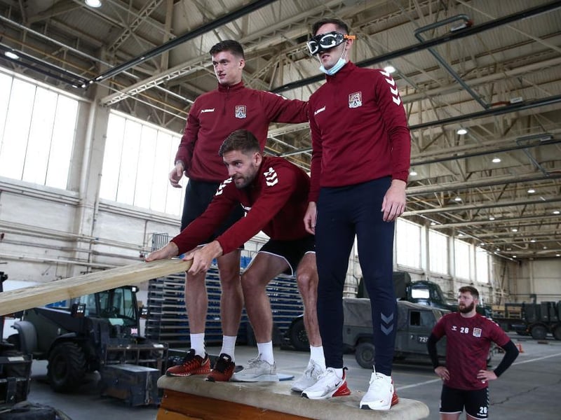 Liam Roberts, Jon Guthrie and Dylan Connolly.