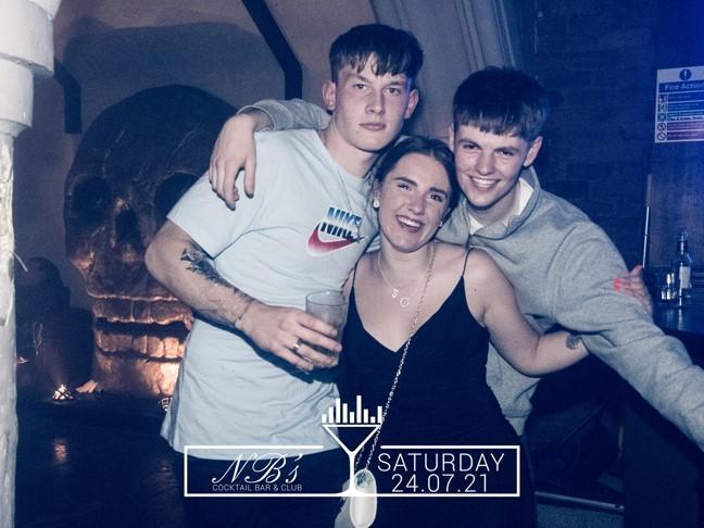This was the first Saturday (July 24) night out at NB's since March 2020. Photo: Disco Henry