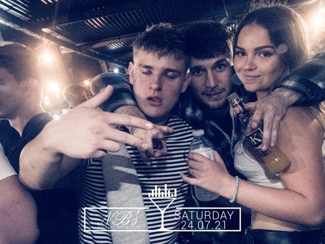 This was the first Saturday (July 24) night out at NB's since March 2020. Photo: Disco Henry