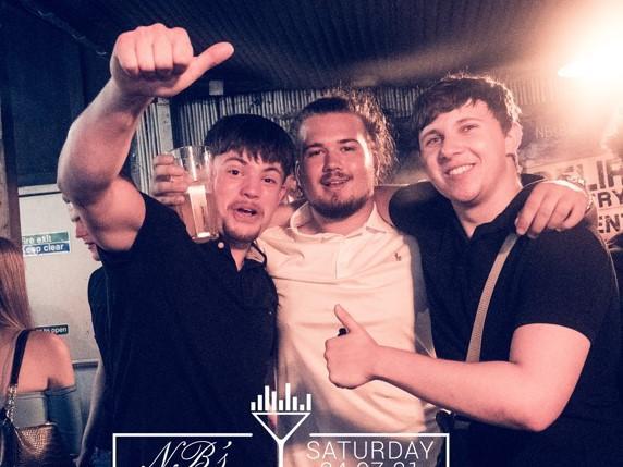 This was the first Saturday (July 24) night out at NB's since March 2020. Photo: Disco Henry