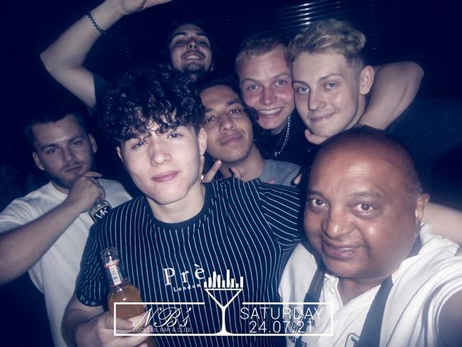 This was the first Saturday (July 24) night out at NB's since March 2020. Photo: Disco Henry
