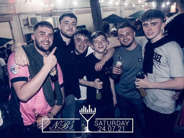 This was the first Saturday (July 24) night out at NB's since March 2020. Photo: Disco Henry