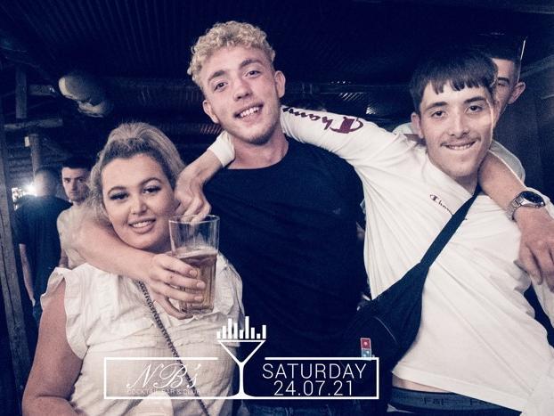 This was the first Saturday (July 24) night out at NB's since March 2020. Photo: Disco Henry