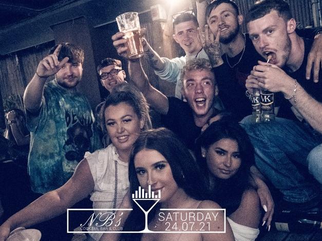 This was the first Saturday (July 24) night out at NB's since March 2020. Photo: Disco Henry