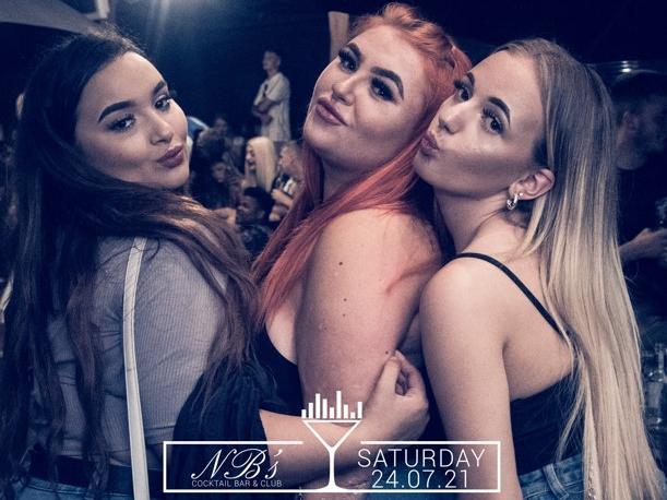 This was the first Saturday (July 24) night out at NB's since March 2020. Photo: Disco Henry