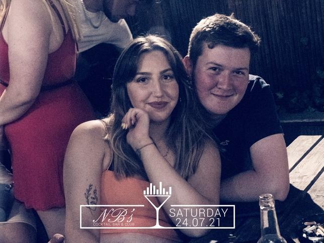 This was the first Saturday (July 24) night out at NB's since March 2020. Photo: Disco Henry