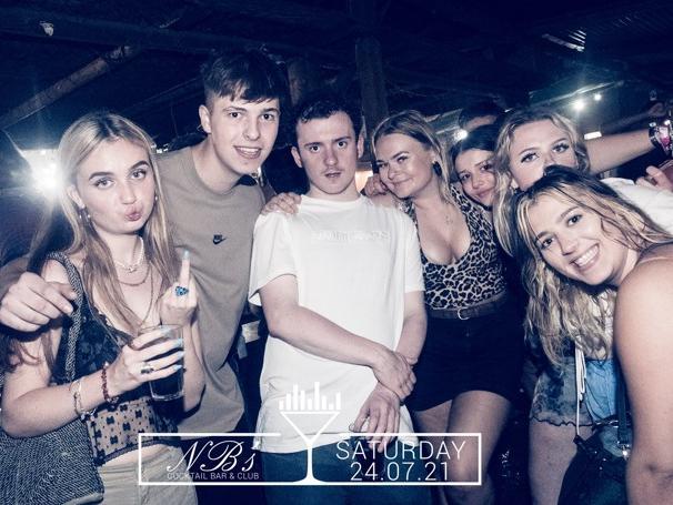 This was the first Saturday (July 24) night out at NB's since March 2020. Photo: Disco Henry