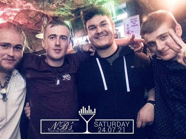 This was the first Saturday (July 24) night out at NB's since March 2020. Photo: Disco Henry