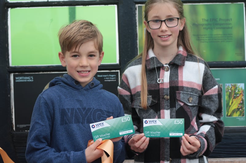 The launch of the EPIC Project's new Worthing Pier exhibition, featuring photographs taken of the recently-opened Sompting Brooks river trail and the wildlife it supports