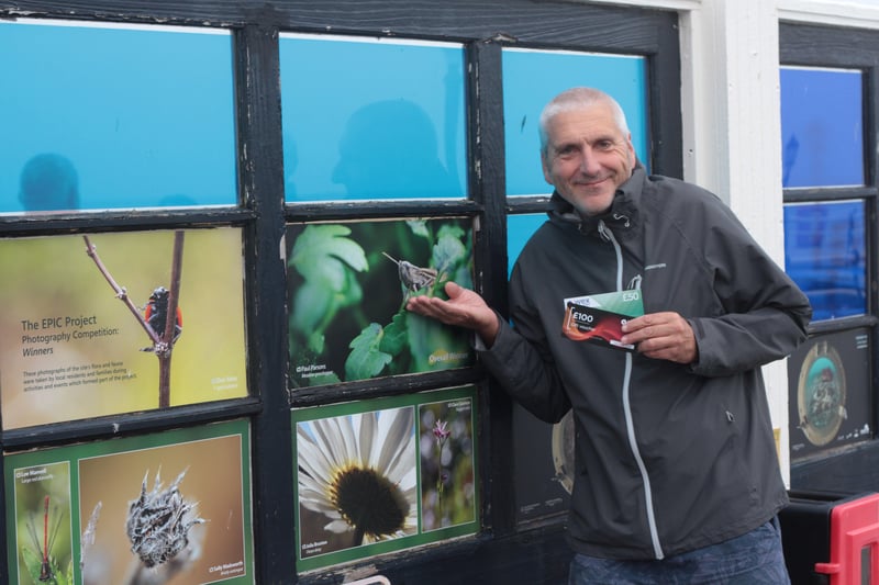 The launch of the EPIC Project's new Worthing Pier exhibition, featuring photographs taken of the recently-opened Sompting Brooks river trail and the wildlife it supports