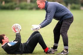 Aaron Flahavan and Alan Knight will both be in the voting to find out readers' most-loved Pompey keeper
