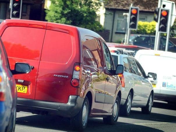Traffic stock image